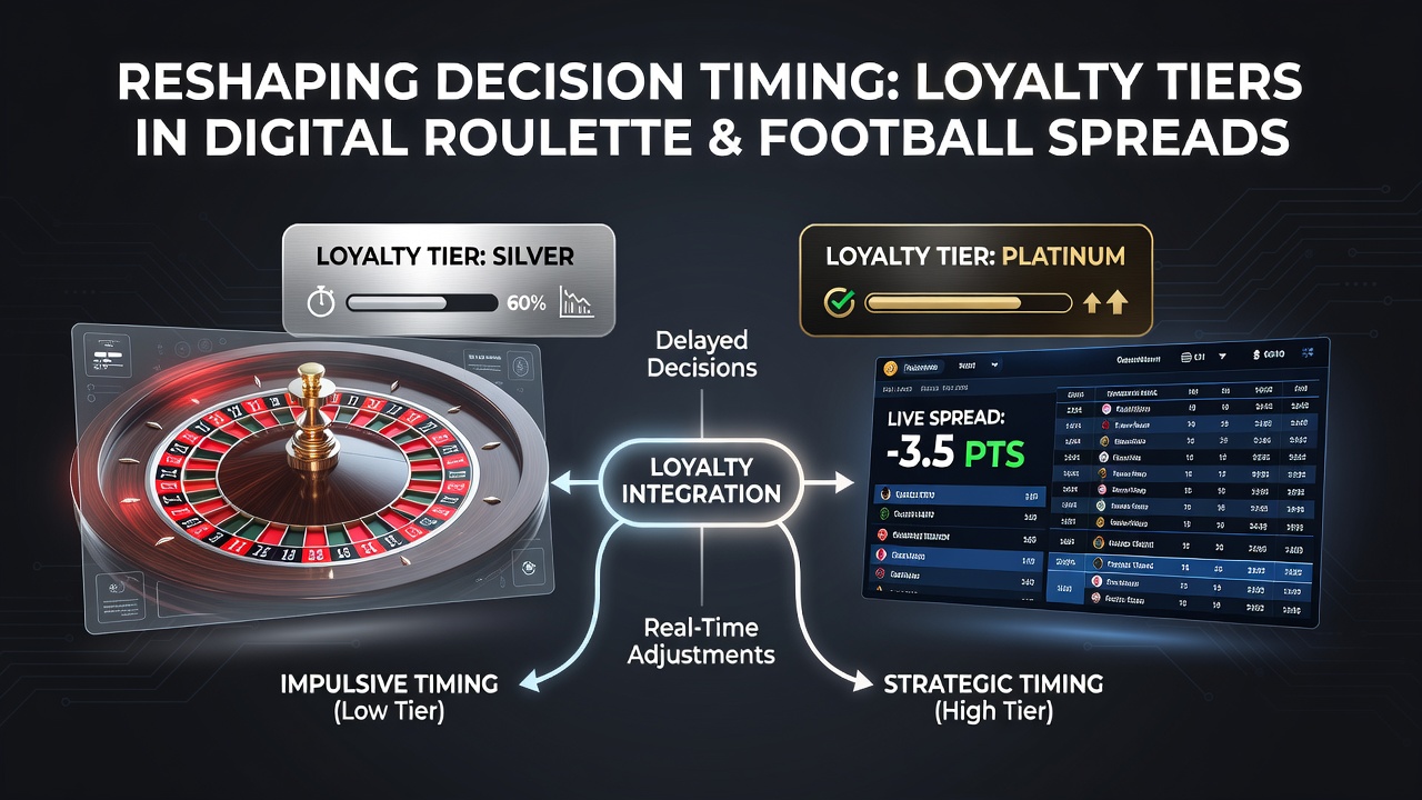 Integrated loyalty program dashboard showing tier benefits for casino and sports betting