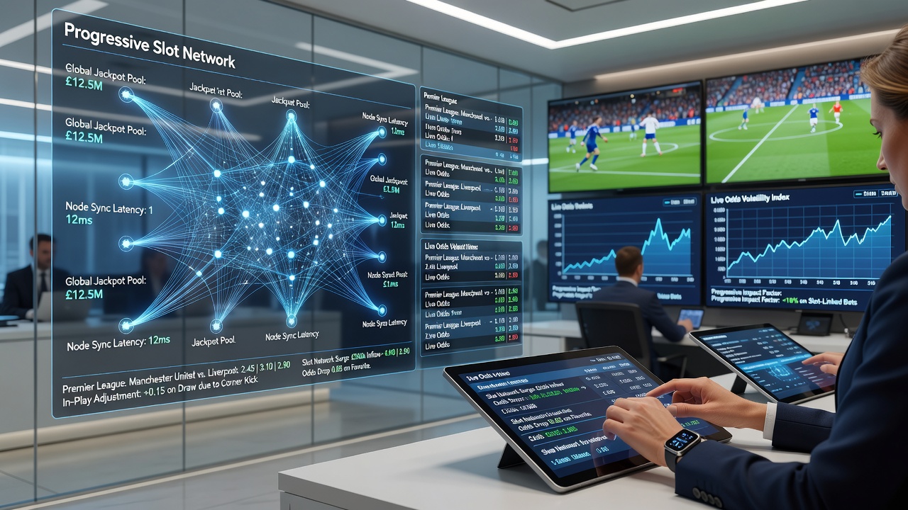 Data visualization of player migration patterns between progressive slot networks and live football betting markets