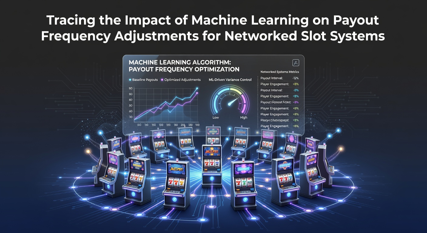Networked slot machines connected through data centers with machine learning overlays adjusting payout parameters in real time